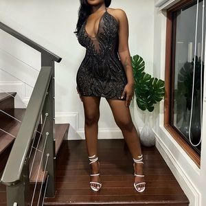 Black Jewel Dress from the King of Style